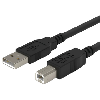 POLYWELL 寶利威爾 USB2.0 Type-A公對B公 印表機線 列印線 2m, 1條
