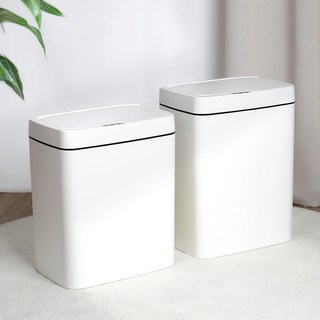 코멧 자동 센서 모션 인식 냄새차단 쓰레기통 15L+18L [1+1 = 2개 구성]
