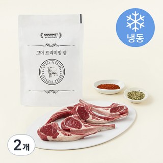 고메프리미엄 호주산 램 프랜치랙 구이용 (냉동), 400g, 2개