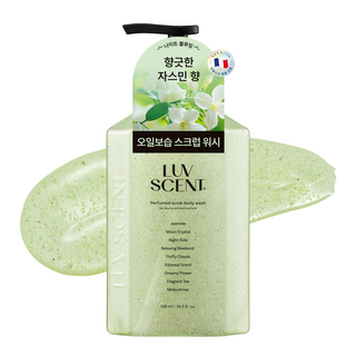 럽센트 나이트 블루밍 스크럽 바디워시 자스민향, 1개, 500ml