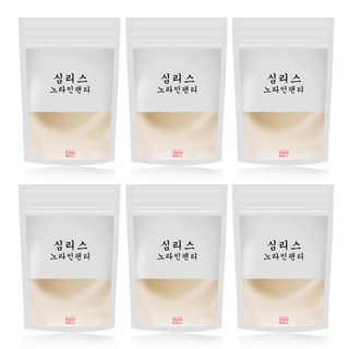 피치몰 여성용 무봉제 심리스 팬티 6p