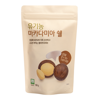 ORGA 유기농 마카다미아 쉘, 160g, 1개
