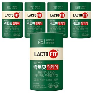 락토핏 당케어, 120g, 5개