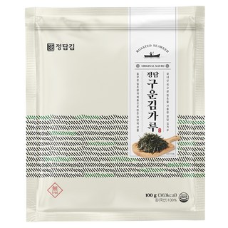 정담김 정담 구운 김가루, 100g, 1개