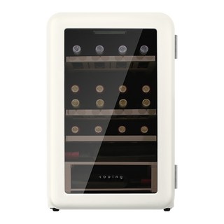 쿠잉전자 와인셀러 WC-20WH 자가설치 20병, 크림화이트