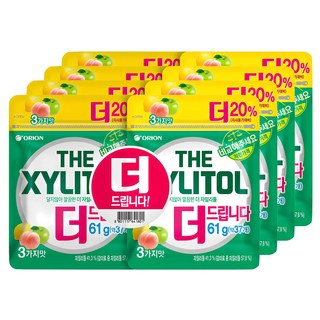 오리온 더 자일리톨 리필백, 61g, 8개
