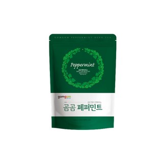 gomgom 薄荷三角茶包 1.5g x 100個, 100包, 1袋
