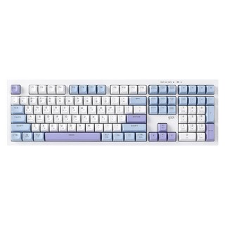 지클릭커 오피스프로 사일런스 M RGB 무소음 유무선 블루투스 108키 키보드, Sky city RC1, WK50, 제조사축