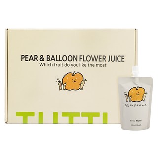 뚜띠프루티 우린 배도라지에오 배도라지즙, 110ml, 30개