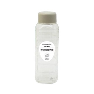 LocknLock 樂扣樂扣 沁涼隨身水壺, 深奶茶, 500ml, 1瓶