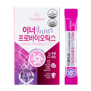 VITAHALO 益生菌隨身包, 60g, 1盒