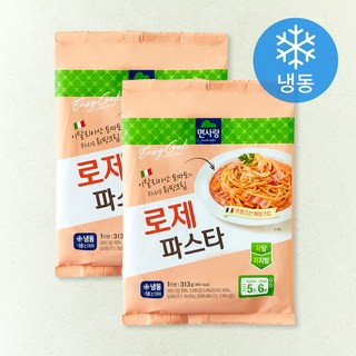 면사랑 로제파스타 1인분 (냉동), 313g, 2개
