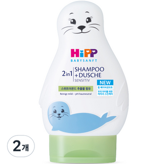 힙 베이비 샴푸 200ml 2개 세트 신생아엉덩이클렌저