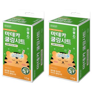 마데카 쿨링시트, 15개입, 2개