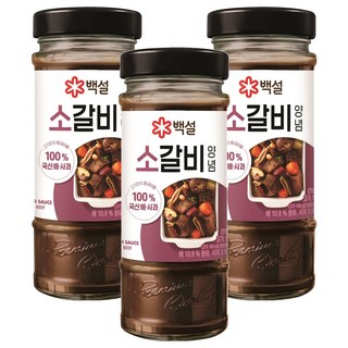 백설 소갈비양념, 500g, 3개