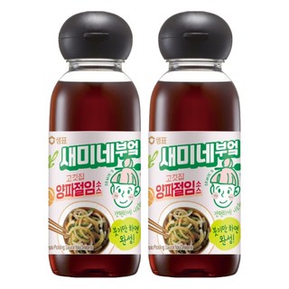 새미네부엌 고깃집 양파절임소스, 300ml, 2개
