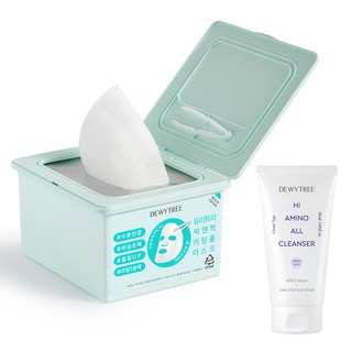 듀이트리 픽 앤 퀵 뽑아쓰는 카밍풀 마스크 + 하이 아미노 클렌징폼 50ml, 1개