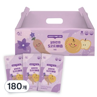 황금이네 국내산 아동용 갈아만든 도라지배즙, 100ml, 180개