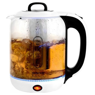 키친아트 라팔 베스트 유리 보온 티포트 1.7L