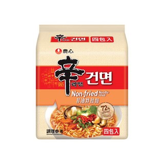 NONGSHIM 農心 非油炸辛拉麵 97g, 4包
