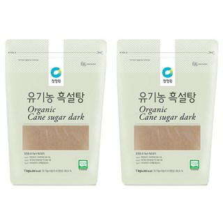 청정원 흑설탕, 1kg, 2개