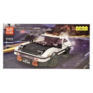 MOULD KING 宇星模王 頭文字D 迷你跑車 NL.AE86 模型車, M27013, 1盒