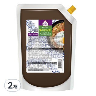 티아시아키친 발리 나시고랭 소스, 2개, 1kg