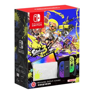 Nintendo 任天堂 SWITCH 斯普拉遁3 特別版主機, OLED款式