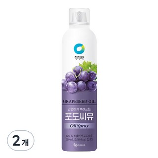 대상 청정원 포도씨유 스프레이, 2개, 250ml