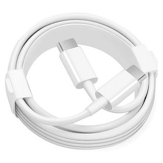 808 C to C타입 PD 초고속 충전 핸드폰 케이블 60W, 2m, 화이트, 1개