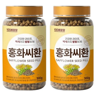 백세팔팔 홍화씨환, 2개, 300g