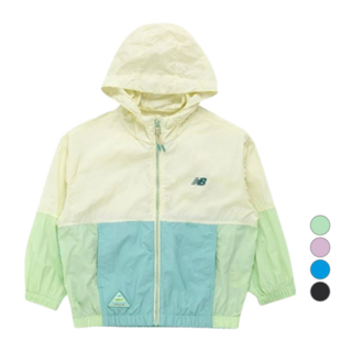 뉴발란스키즈 Fishing Club 2 컬러블럭 홑겹 바람막이
