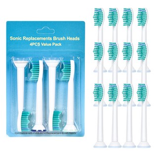 Onbiu Philips Sonicare電動牙刷替換刷頭 4個入, HX6859/07, 4組