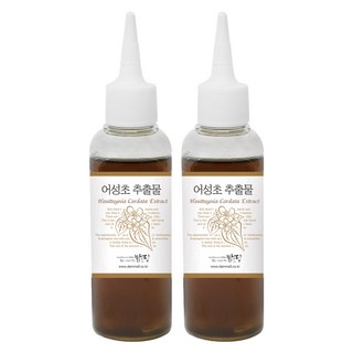 맑을담 어성초 추출물 화장품 원료, 100ml, 2개