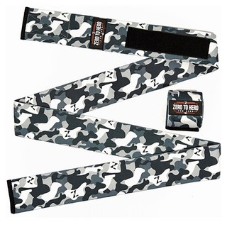 제로투히어로 헬스 무릎보호대 Signature 양발세트, 1세트, BLACKCAMO