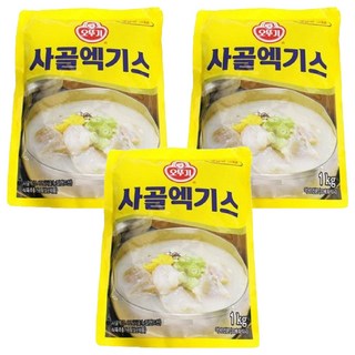 [오뚜기] 사골엑기스, 3개, 1kg