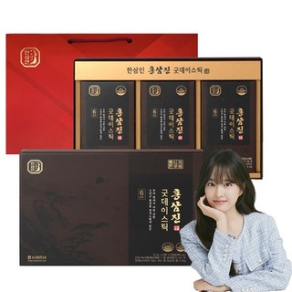 한삼인 홍삼진 굿데이스틱 30p, 300ml, 1개