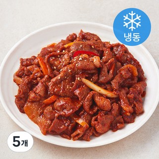 갈비아저씨 제육볶음 608 (냉동), 300g, 5개