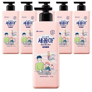 세균아꼼짝마 온더바디 핸드워시 파우더향, 480ml, 6개