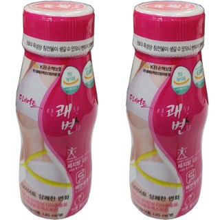 다이어트 상쾌한변화 쾌변음료, 145ml, 2개