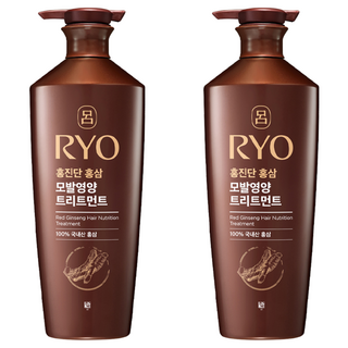 려 홍진단 홍삼 모발영양 트리트먼트 화이트플로럴향, 2개, 820ml