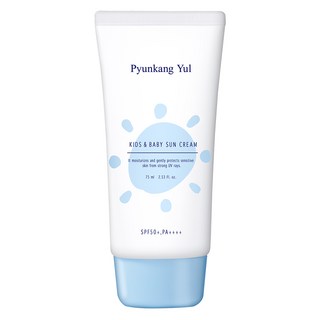 편강율 키즈 앤 베이비 촉촉 선크림 SPF50+ PA++++, 75ml, 1개