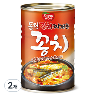 동원 300g 김치찌개용 꽁치 통조림 2개 세트