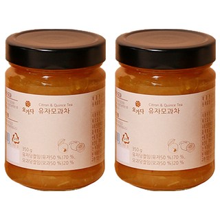 오가다 유자 모과차, 350g, 1개입, 2개