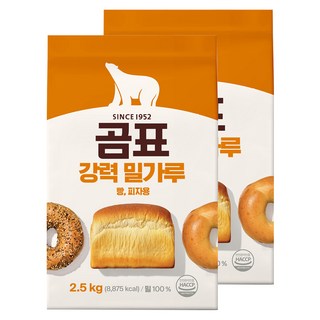 곰표 강력다목적용 밀가루, 2.5kg, 2개