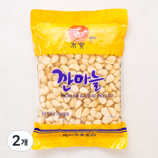 동보식품 절임 깐마늘, 3kg, 2개
