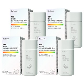 닥터린 올인원 멀티비타민미네랄 맥스 60p, 60정, 4개