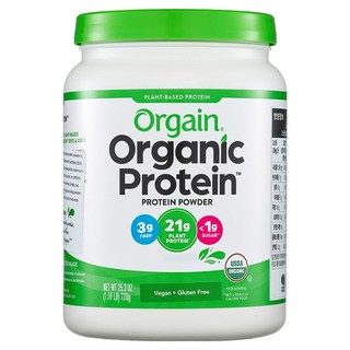올게인 오가닉 플랜트베이스 프로틴 파우더 오리지널, 720g, 1개