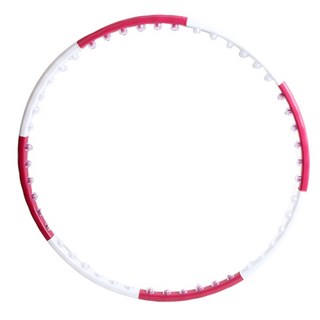 스포뱅크 웨이스트 훌라후프, 1.4kg, 퍼플 + 화이트, 1개
