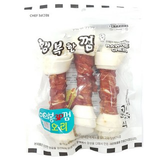 뉴트리오 브라이트오 강아지 대용량 치석껌, 연어살, 250g, 1개 강아지 간식 14 행복한껌 강아지 여의봉 껌 간식 3p, 오리, 240g, 1개